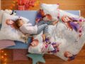 Anna Elsa Frozen Bettwäsche für Winter warm Kinder-Mikrofaser-Fleecebettwaesche_original Mädchen Bettwäsche (6)
