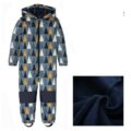 Kleinkind Jungen Softshell overall wärmen wasserabweisend reflektierende elemente mit gummisteg baby (2)