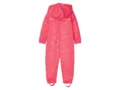 Mädchen Baby Kleinkind Softshell Overall wärmed wasserabweisend mit gummisteg (1)