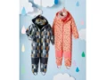 Mädchen Baby Kleinkind Softshell Overall wärmed wasserabweisend mit gummisteg (10)