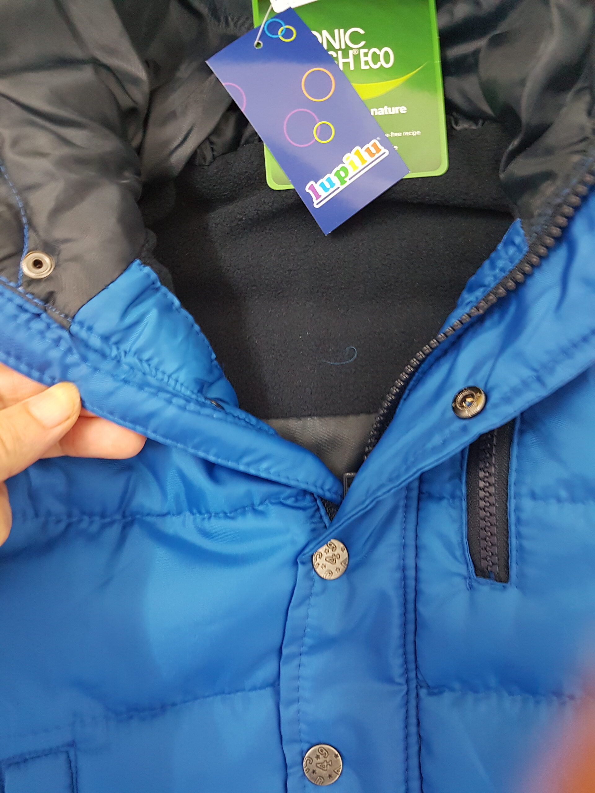 Jungen Kleinkinder Steppweste Freizeit Warm mit Kapuze Taschen für Winter Frühling Herbst (10)