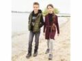 Jungen Kleinkinder Steppweste Freizeit Warm mit Kapuze Taschen für Winter Frühling Herbst (5)